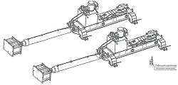 Гидравлический толкатель ТМК400Г2500 мостовых конструкций Превью 1